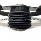 JDM Mugen Style Black Suede Steering Wheel With DC2 Hub